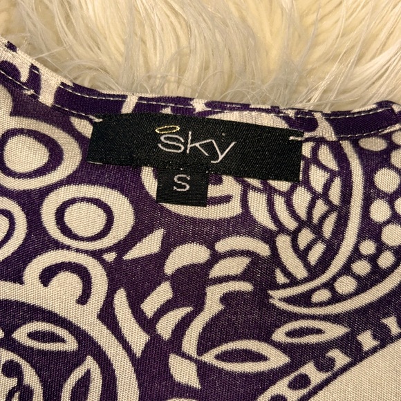 😇sky, size xs, purple, embellished leaves dress😇 - Picture 2 of 6